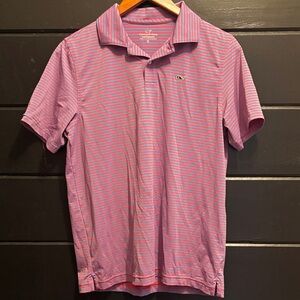 Vineyard Vines Boy’s Red and Blue Polo Shirt